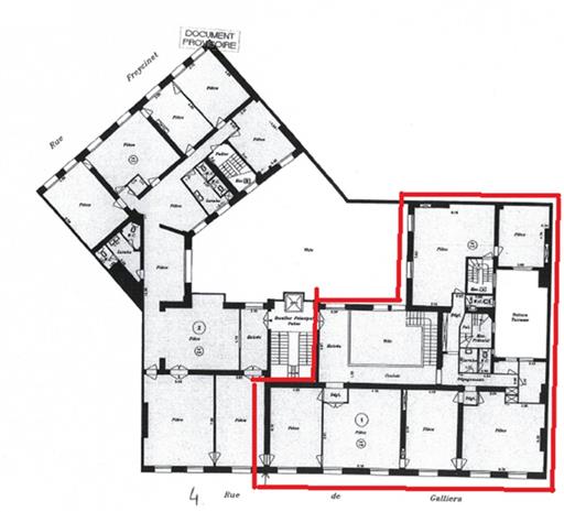 Bureau Location 75116 PARIS 4 RUE DE GALLIERA