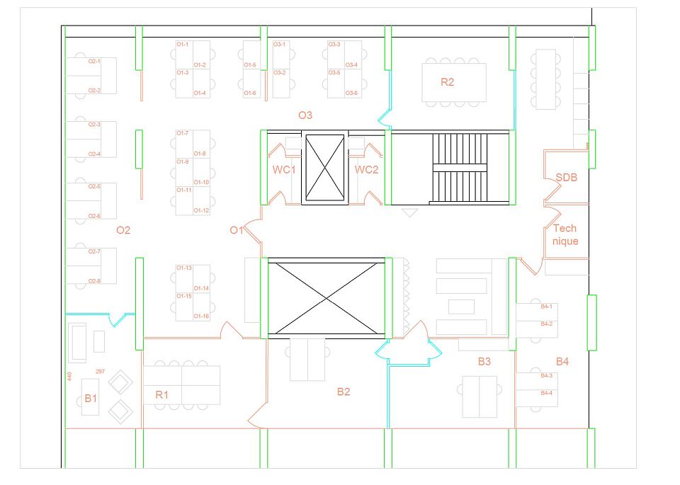 Bureau Location 92400 COURBEVOIE
