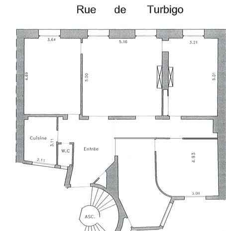 Bureau Location 75001 PARIS 9 RUE DE TURBIGO