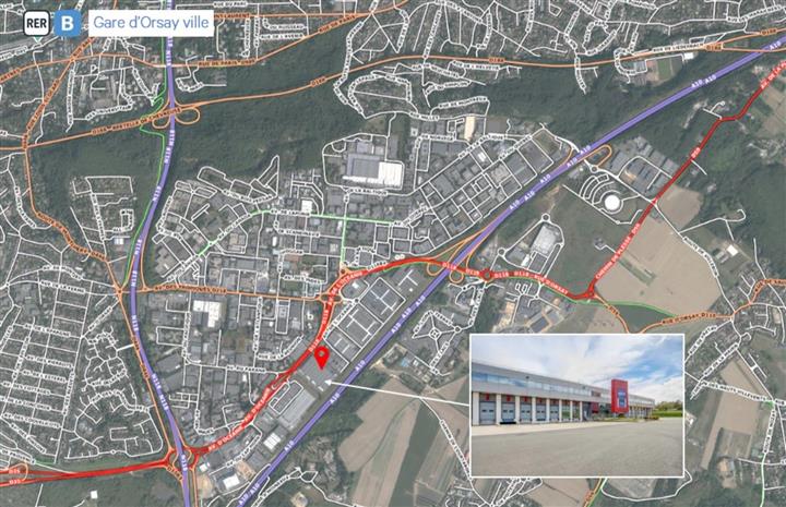 Entrepôt / Local d'activités Location 91940 LES ULIS