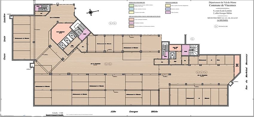 Bureau Location 94300 VINCENNES 8 COURS LOUIS LUMIERE