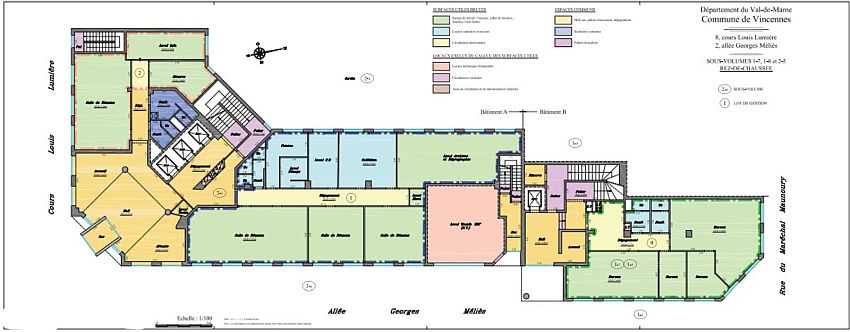 Bureau Location 94300 VINCENNES 8 COURS LOUIS LUMIERE