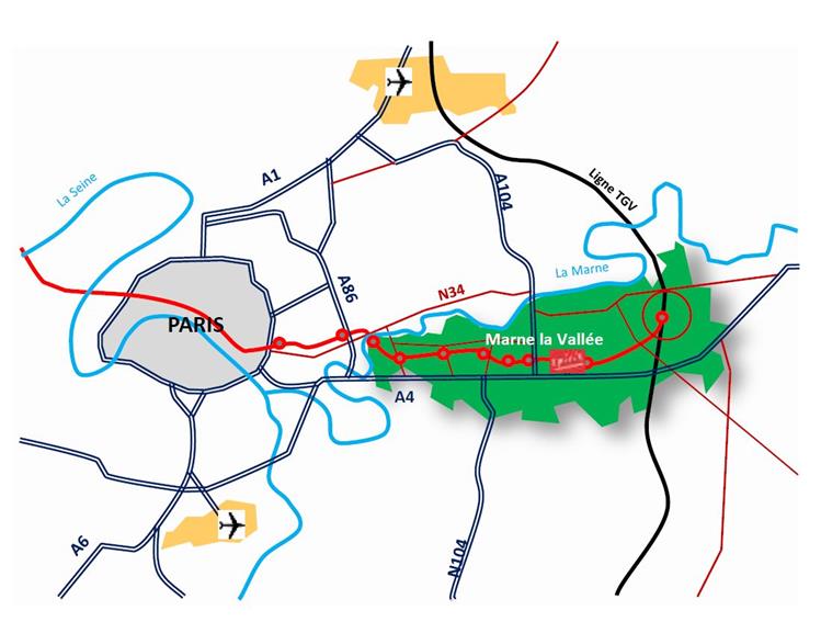 Local d'activités Location 77600 BUSSY ST GEORGES