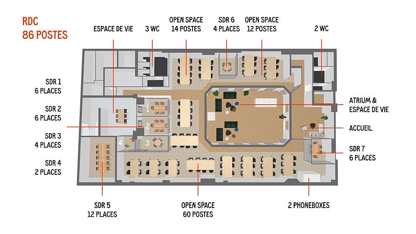 Coworking Location 75116 PARIS