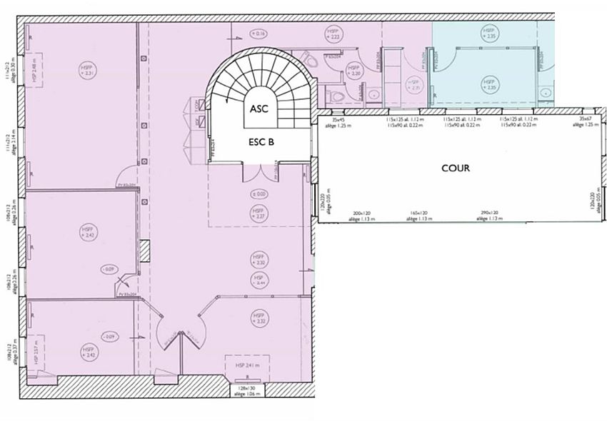 Bureau Location 75002 PARIS 45-47 RUE VIVIENNE