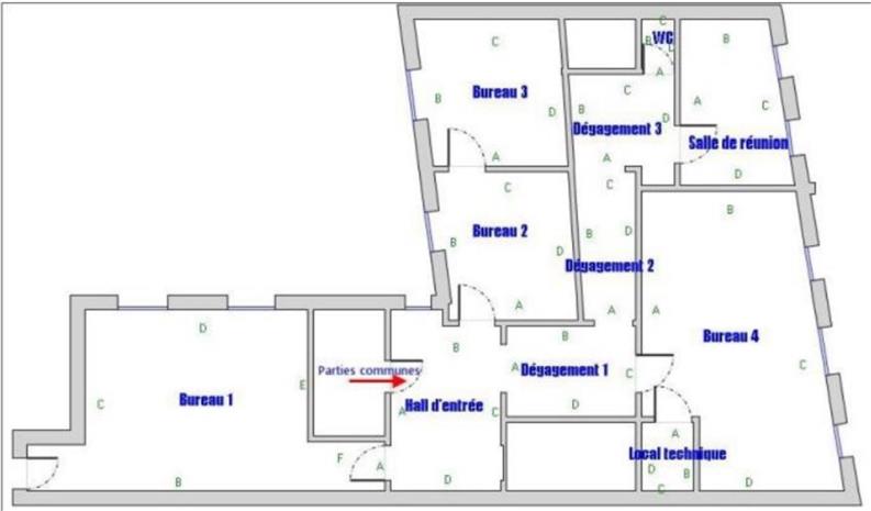 Bureau Location 75010 PARIS 40BIS RUE DU FAUBOURG POISSONNIERE