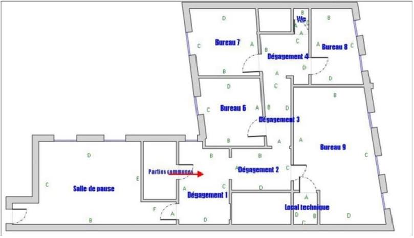 Bureau Location 75010 PARIS 40BIS RUE DU FAUBOURG POISSONNIERE