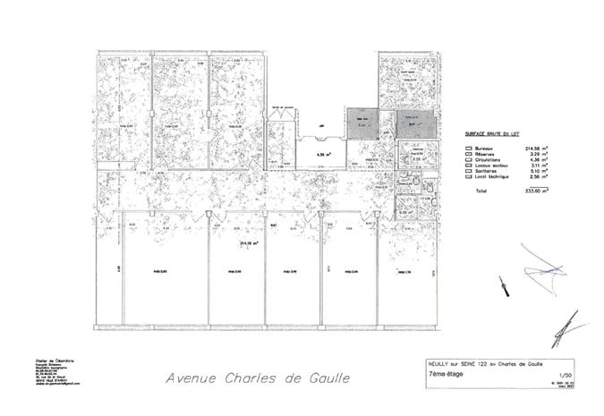 Bureau Location 92200 NEUILLY SUR SEINE