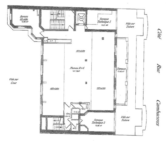 Bureau Location 75008 PARIS 14 RUE CAMBACERES