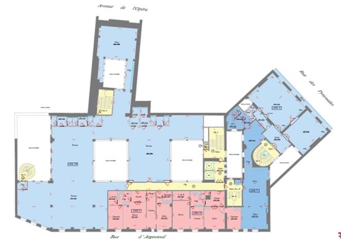 Bureau Location 75001 PARIS 29 RUE DES PYRAMIDES