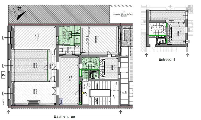 Bureau Location 75116 PARIS 9 RUE DE L'AMIRAL HAMELIN
