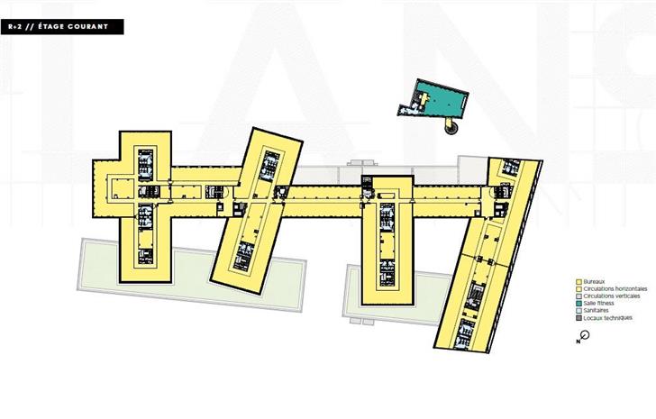Bureau Location 93400 ST OUEN 67-69 RUE DU DOCTEUR BAUER