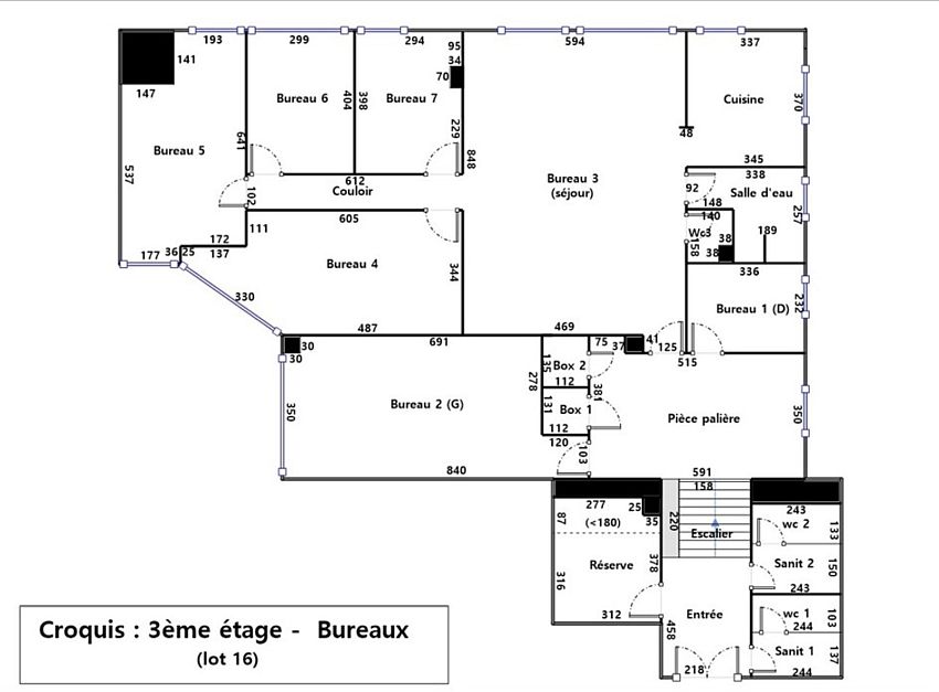 Bureau Vente 93170 BAGNOLET