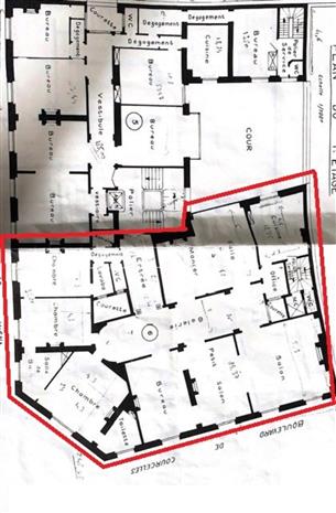 Bureau Location 75008 PARIS 9 RUE ALFRED DE VIGNY