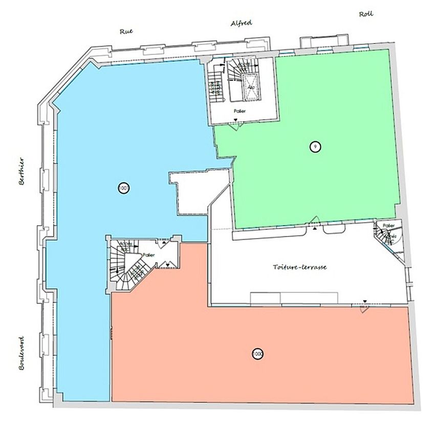 Bureau Location 75017 PARIS 35 BOULEVARD BERTHIER