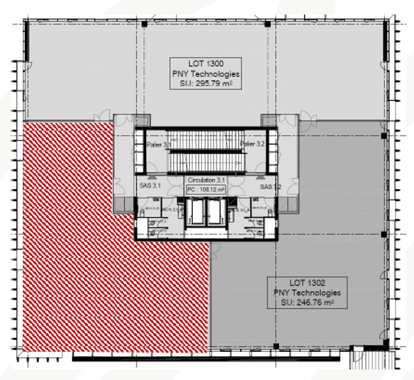Bureau Location 33700 MERIGNAC 5 ALLEE DES ACACIAS