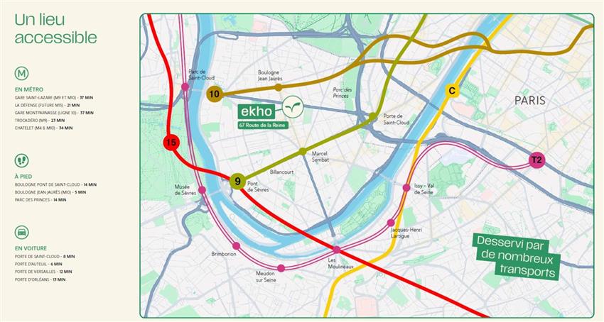 Bureau Location 92100 BOULOGNE BILLANCOURT