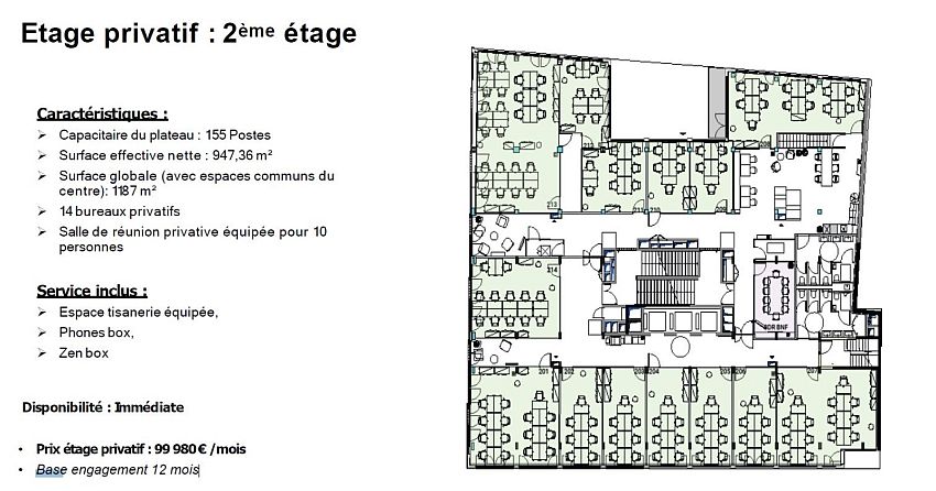 Coworking Location 75013 PARIS 25-27 RUE DE TOLBIAC