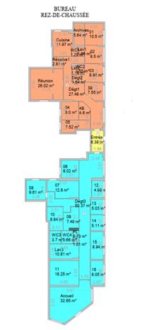 Bureau Location 75012 PARIS