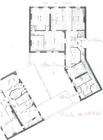 Bureau Location 75008 PARIS 3 RUE DE VIENNE