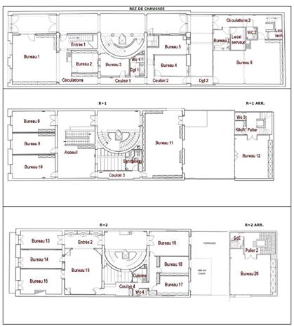 Bureau Location 33000 BORDEAUX 38 RUE FERRERE