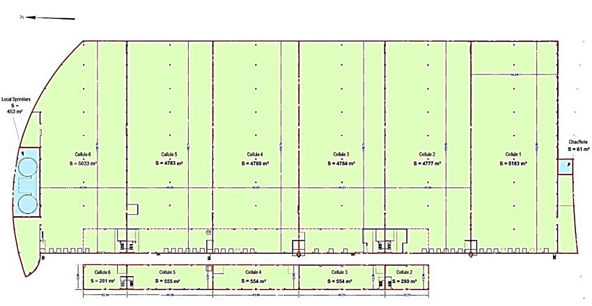 Entrepôt / Local d'activités Location 95470 SURVILLIERS