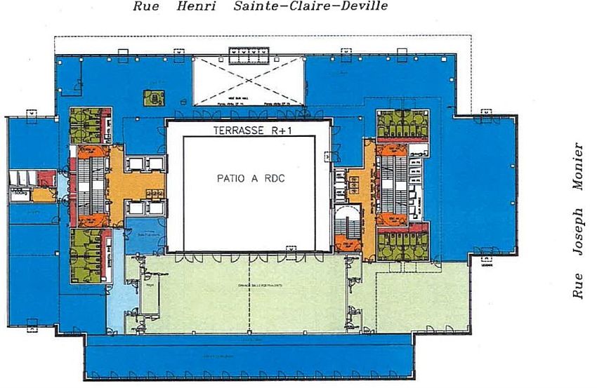 Bureau Location 92500 RUEIL MALMAISON 7 RUE HENRI SAINTE CLAIRE DEVILLE
