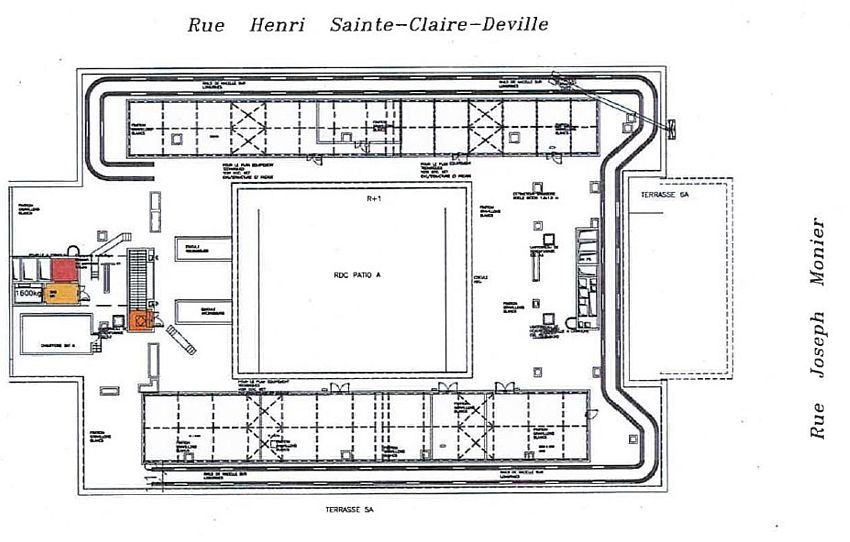 Bureau Location 92500 RUEIL MALMAISON 7 RUE HENRI SAINTE CLAIRE DEVILLE