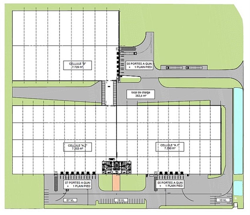 Entrepôt / Local d'activités Location 51520 LA VEUVE