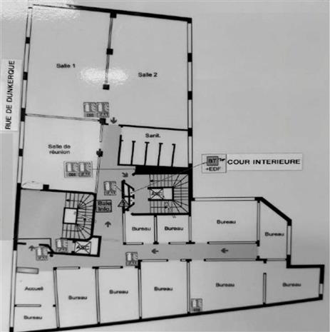 Bureau Location 75010 PARIS 43 RUE DE DUNKERQUE