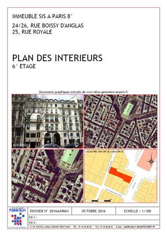 Bureau Location 75008 PARIS 25 RUE ROYALE