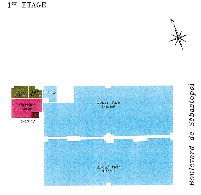 Bureau Location 75002 PARIS