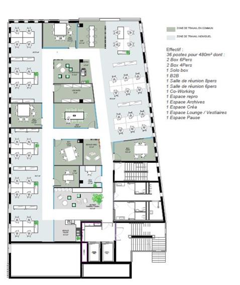 Bureau Location 59650 VILLENEUVE D'ASCQ