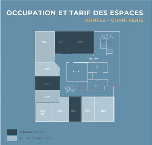 Bureau Vente/Location 44300 NANTES 5 RUE JACQUES DAGUERRE