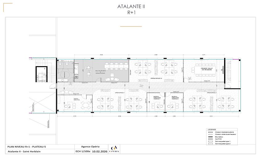 Bureau Location 44800 ST HERBLAIN 20 AVENUE MARCELIN BERTHELOT