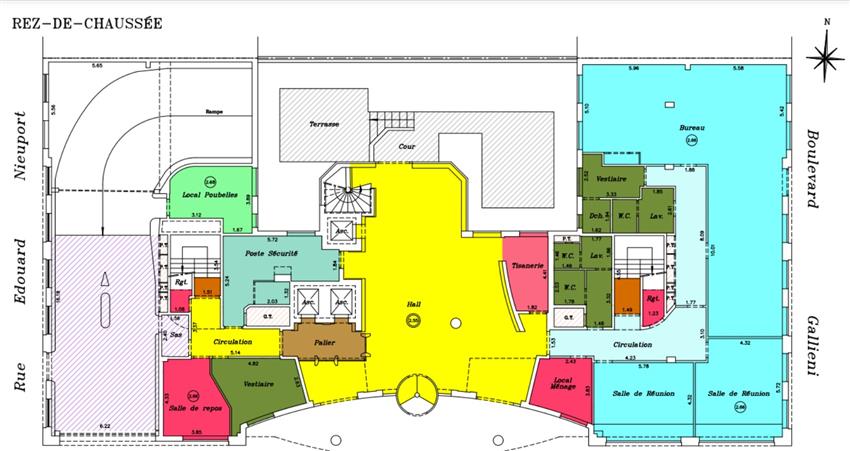 Bureau Location 92130 ISSY LES MOULINEAUX 2 RUE MAURICE MALLET