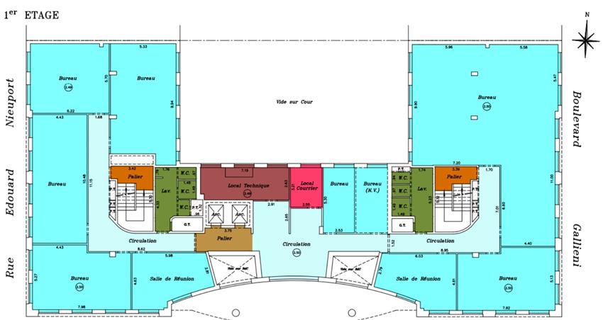 Bureau Location 92130 ISSY LES MOULINEAUX 2 RUE MAURICE MALLET