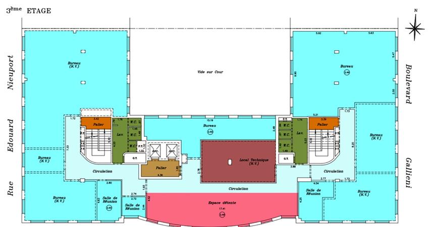 Bureau Location 92130 ISSY LES MOULINEAUX 2 RUE MAURICE MALLET