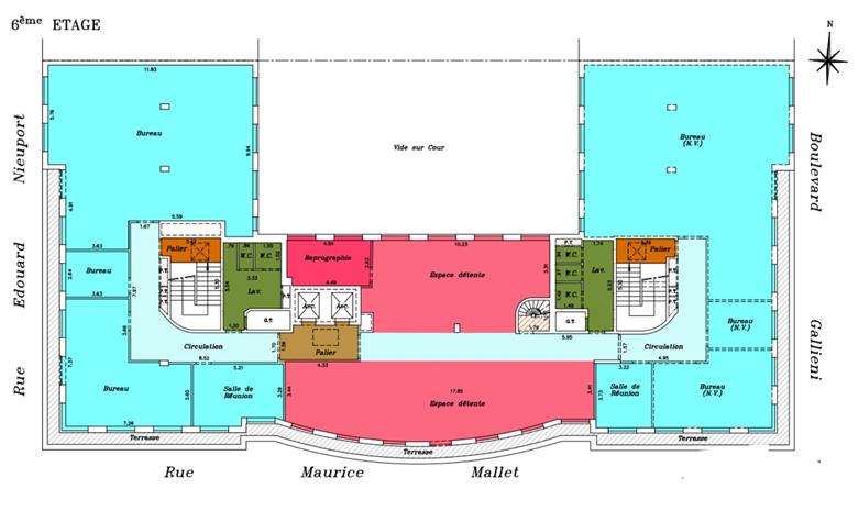 Bureau Location 92130 ISSY LES MOULINEAUX 2 RUE MAURICE MALLET