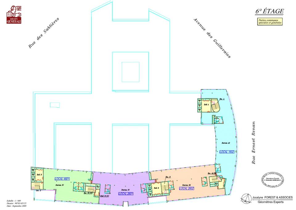 Bureau Location 92000 NANTERRE 17 RUE ERNEST RENAN
