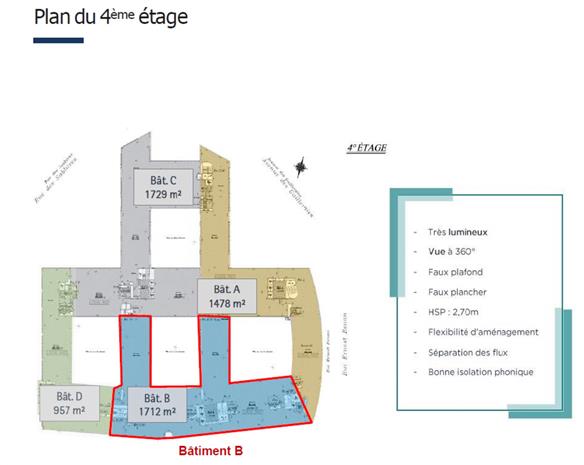 Bureau Location 92000 NANTERRE