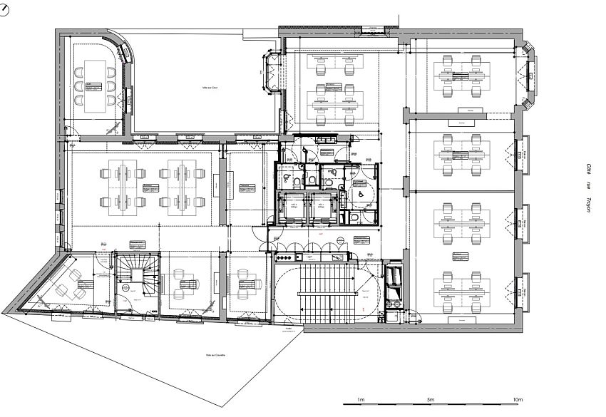 Bureau Location 75017 PARIS 3 RUE TROYON