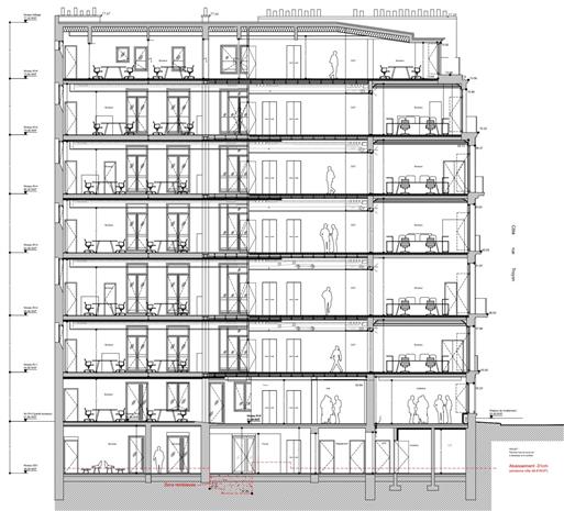 Bureau Location 75017 PARIS 3 RUE TROYON