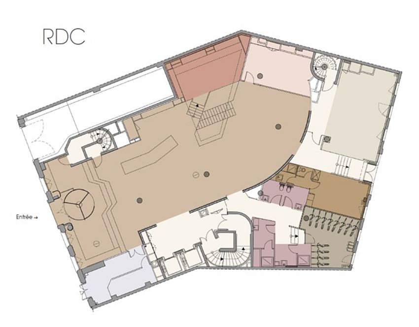 Bureau Location 75008 PARIS 4 RUE DU GENERAL FOY