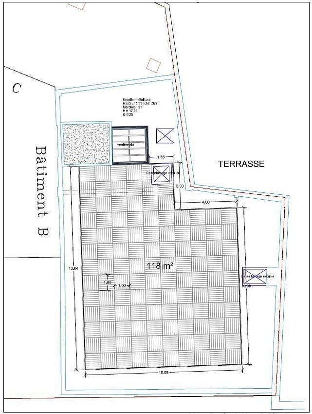 Bureau Location 75013 PARIS 20 RUE BERBIER DU METS
