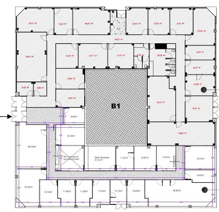 Bureau Location 33700 MERIGNAC  AVENUE DE MAGUDAS