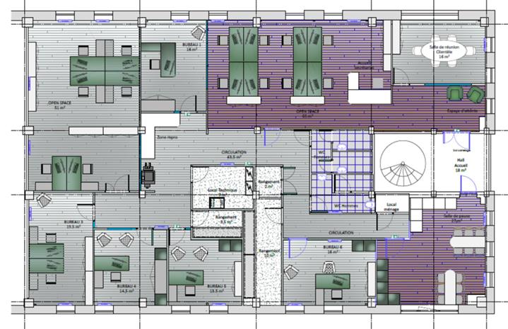 Bureau Location 59700 MARCQ EN BAROEUL