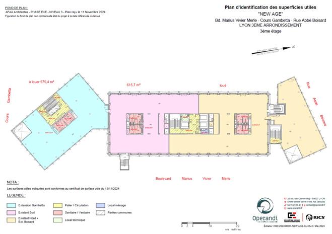 Bureau Location 69003 LYON  COURS GAMBETTA