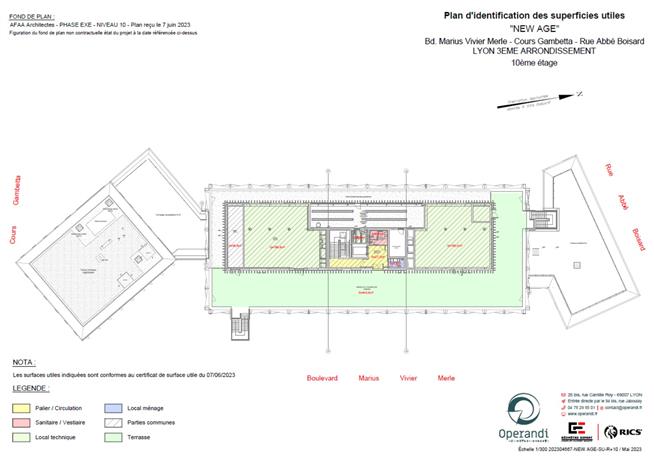 Bureau Location 69003 LYON  COURS GAMBETTA