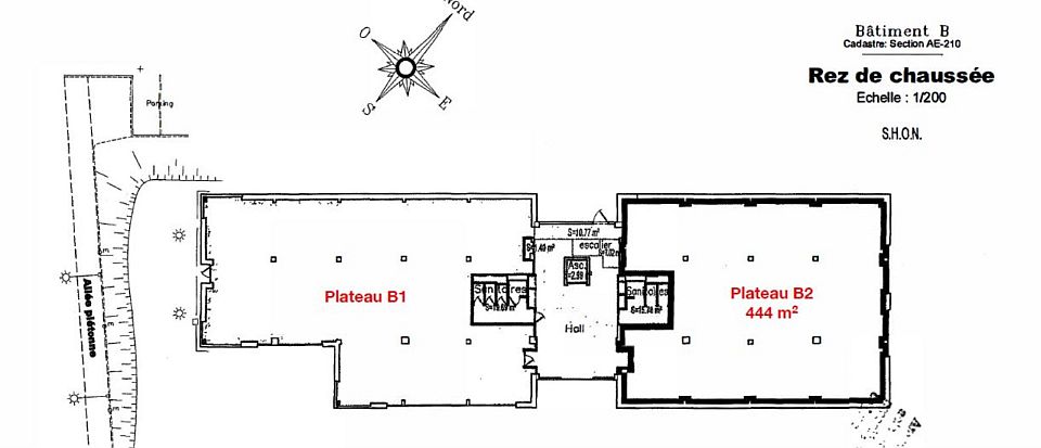 Bureau Location 69800 ST PRIEST 575-655 ALLEE DES PARCS
